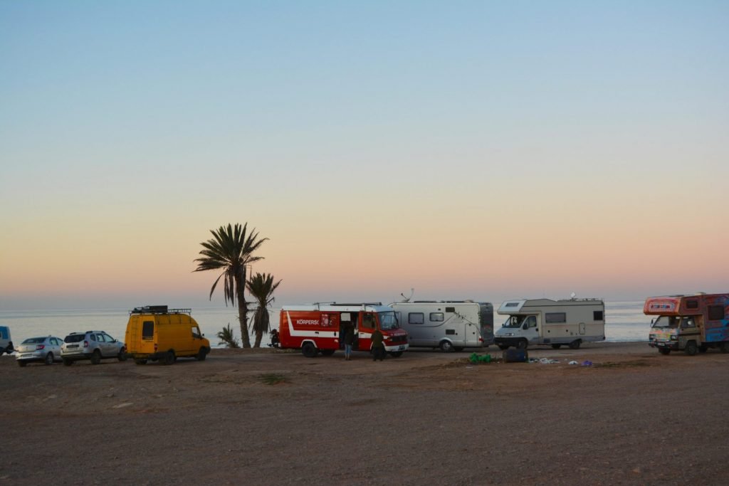 Free camping in Morocco